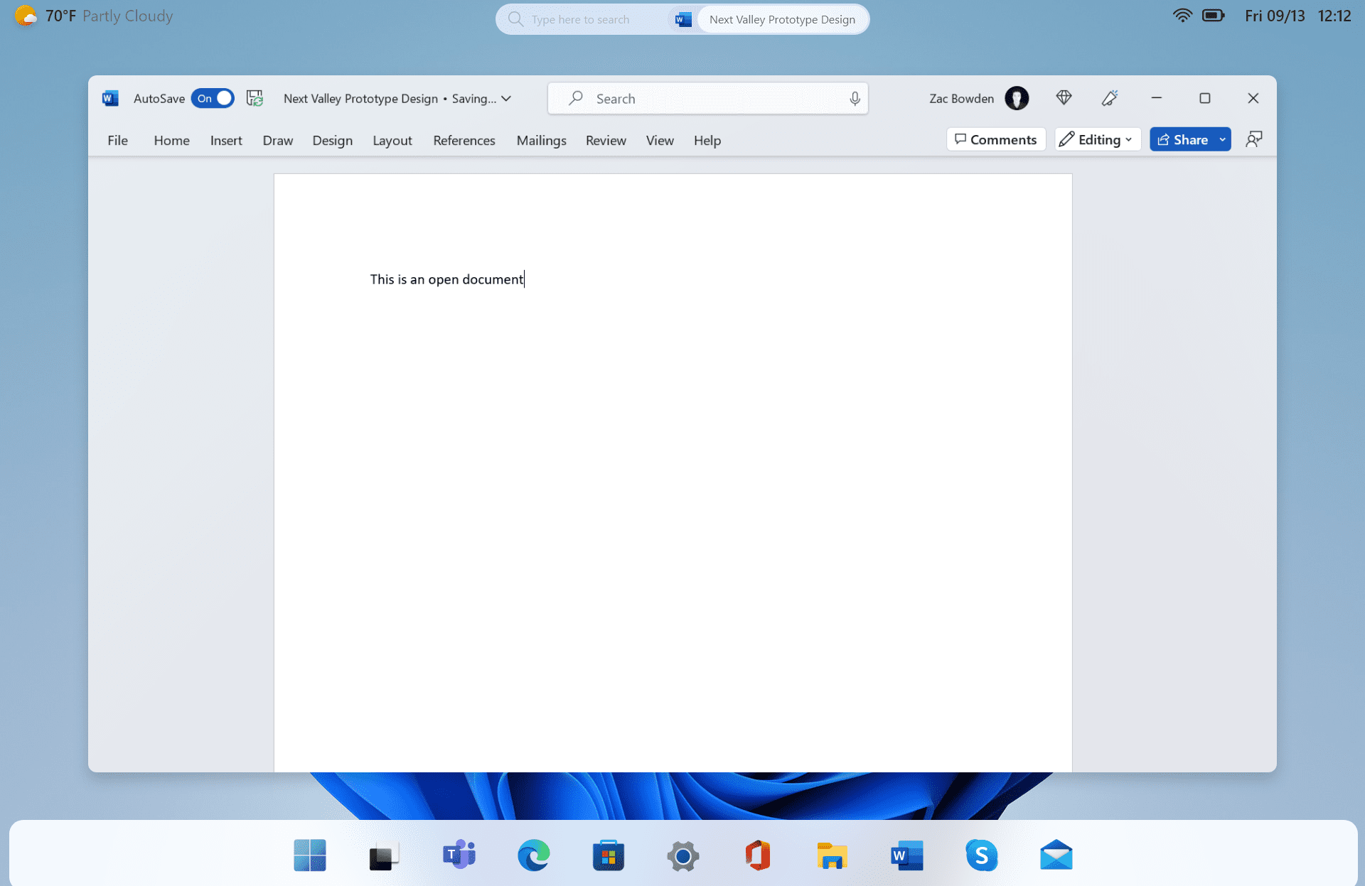 Microsoft hat versehentlich die Benutzeroberfläche von Windows 12 gezeigt