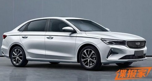 O proprietário da Volvo apresenta o novo sedã Geely Emgrand