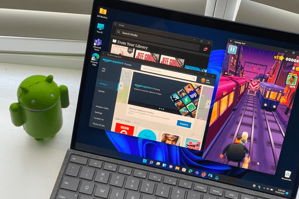 O Windows Subsystem para Android receberá o Android 13 em breve