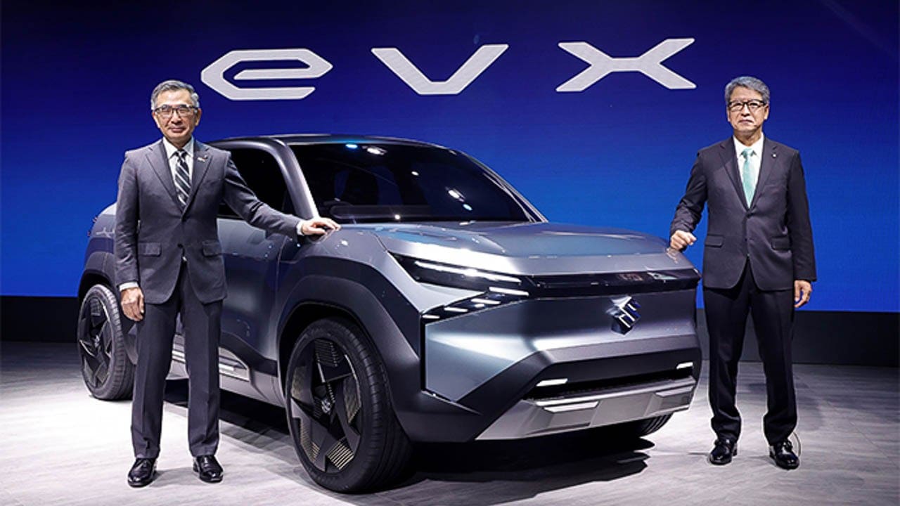 Introduzido Suzuki eVX com um alcance de até 550 km