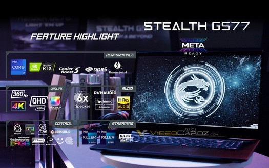 MSI met à niveau les ordinateurs portables de jeu Stealth avec des processeurs Alder Lake-H et des graphiques GeForce RTX 3080 Ti jusqu'à 4 460 €