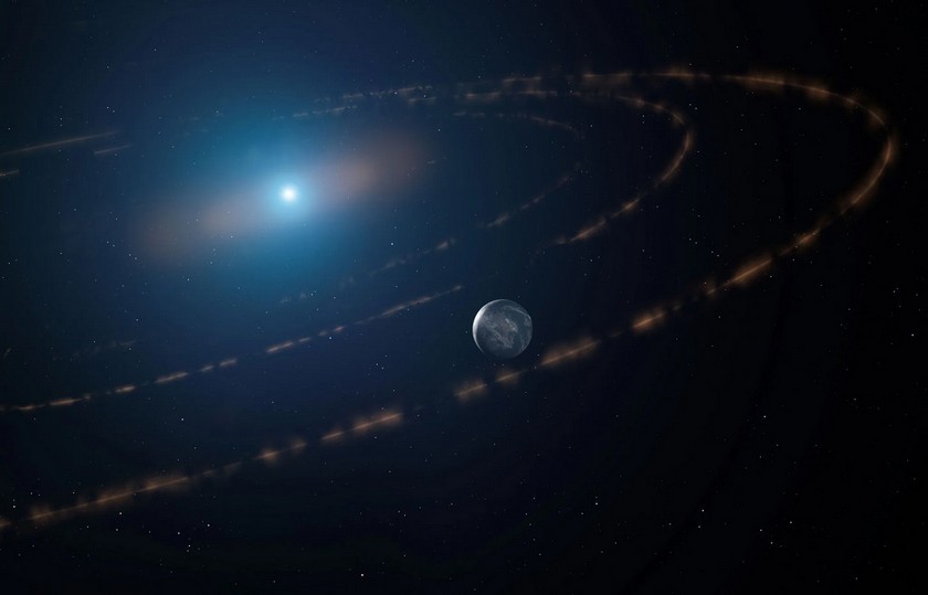 天文学者は最初に死んだ星のハビタブルゾーンで惑星を発見しました