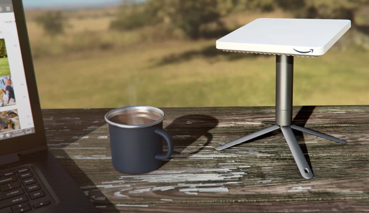 Amazon stellt sein Kuiper-Satelliten-Internet-Terminal vor