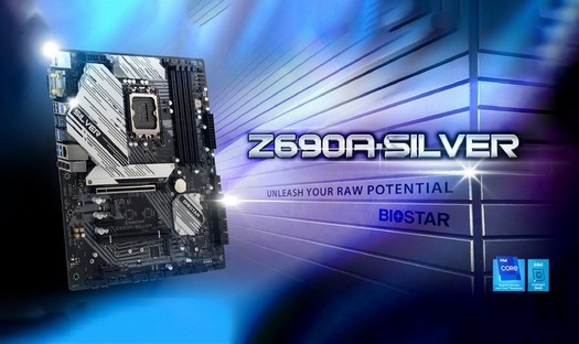 Biostar enthüllt Z690A-SILVER Motherboard für Gaming-Systeme basierend auf Intel Alder Lake