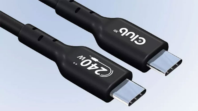 Einführung der ersten kommerziellen 240-W-USB-Typ-C-2.1-Kabel