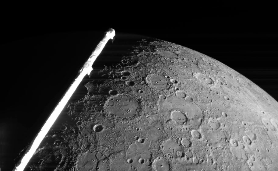 BepiColombo explora a rica geologia de Mercúrio