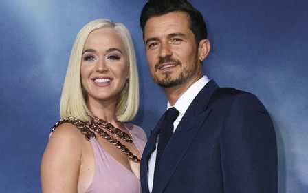 ケイティペリーとオーランドブルームは秘密の結婚式をしています