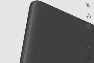 Huawei P50 Pro manterá a tela curva. O smartphone foi mostrado na imagem de um modelo 3D