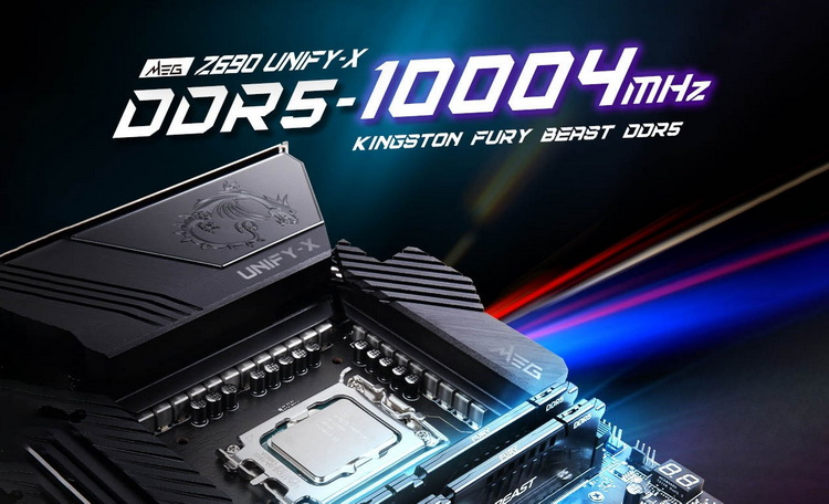 MSI hat das DDR5-Speichermodul auf über 10.000 MHz übertaktet