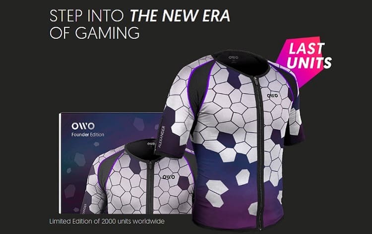 Tuta tattile OWO Skin presentata al CES