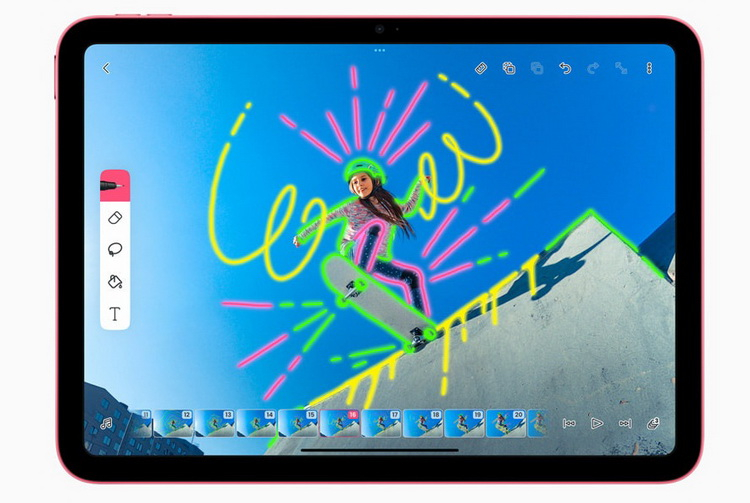 Apple ha introdotto l'iPad di decima generazione: nuovo design, schermo da 10,9 pollici e USB Type-C