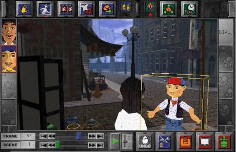 Application d'animation 3D open source Microsoft 3D Movie Maker
