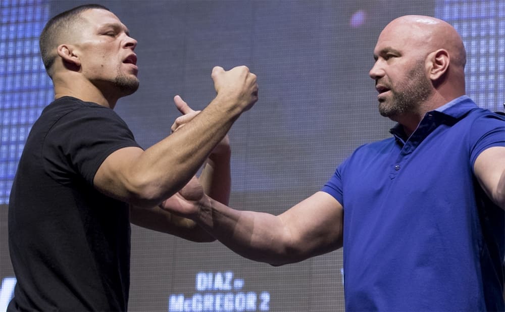 Dana White approuve le combat Nate Diaz contre Jake Paul