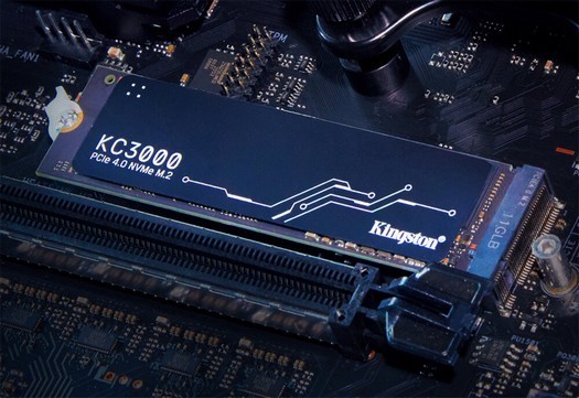 Kingston KC3000 Solid State Drives lançados até 7000 MB / s de leitura