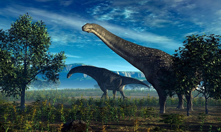 Ovo único de Titanosaurus encontrado dentro de outro ovo na Índia