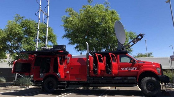 Verizon stellt THOR Mobile Rapid Response Command Center vor