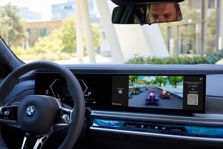 Der Cloud-Gaming-Dienst AirConsole wird in BMW-Fahrzeugen erscheinen