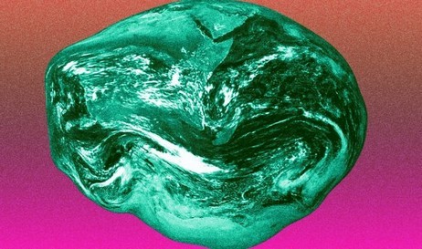 極地の氷冠が溶けると、惑星が物理的に変形します
