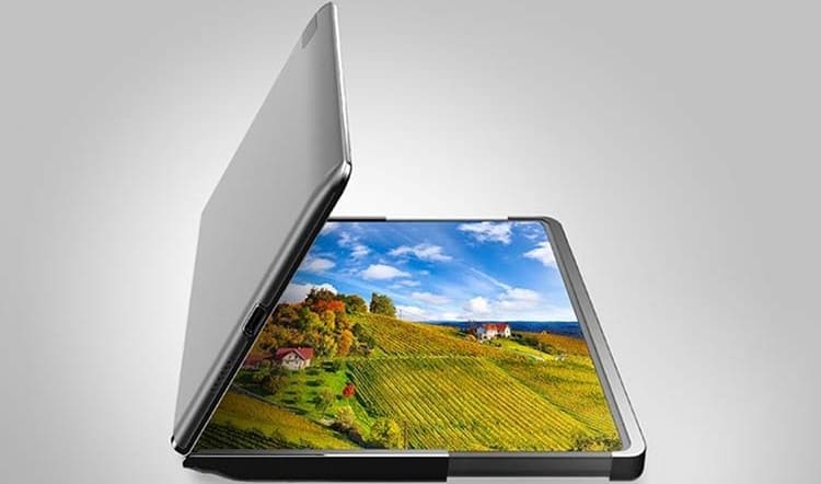 Samsung は、折り畳みと拡張の両方が可能な Flex Hybrid OLED ディスプレイを発表しました。