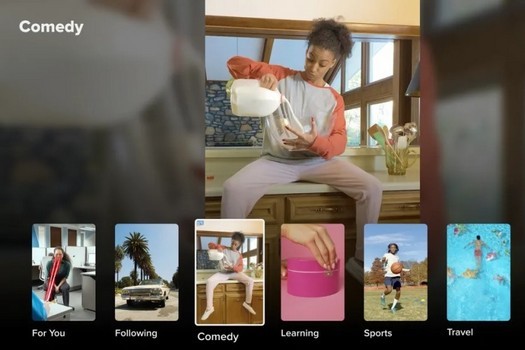 TikTok agora está disponível em TVs Samsung e LG e Android TVs