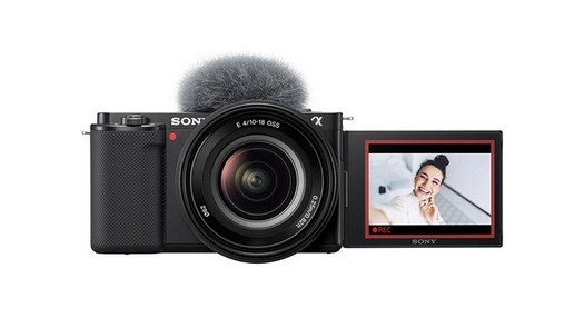 Introduzida a Sony ZV-E10 - câmera de lente intercambiável para vloggers