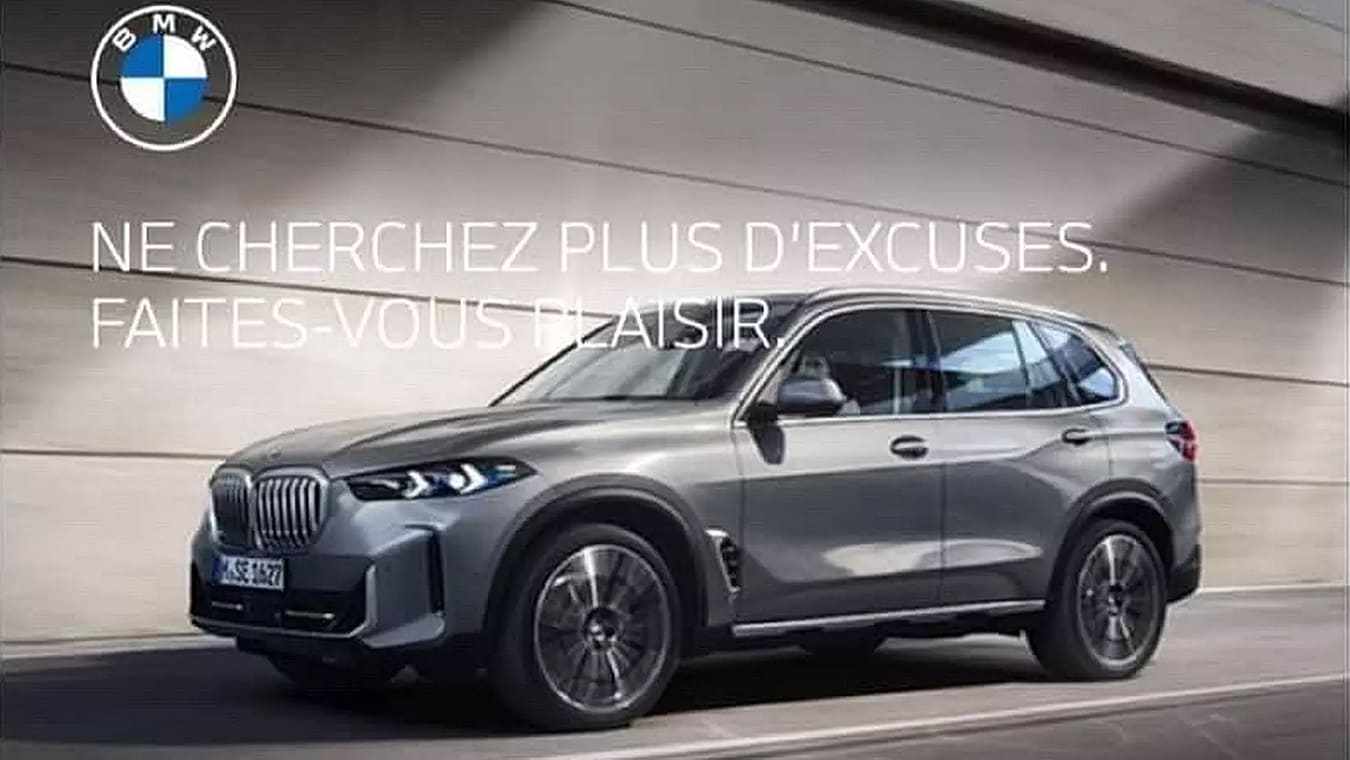 O BMW X5 actualizado foi mostrado pela primeira vez na sua totalidade