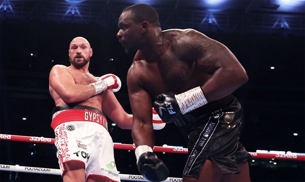 Dillian Whyte chamou a vitória de Tyson Fury de ilegal
