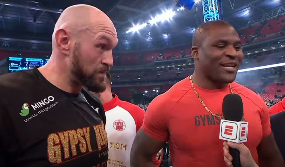 Annunciate le regole del duello tra Tyson Fury e Francis Ngannou