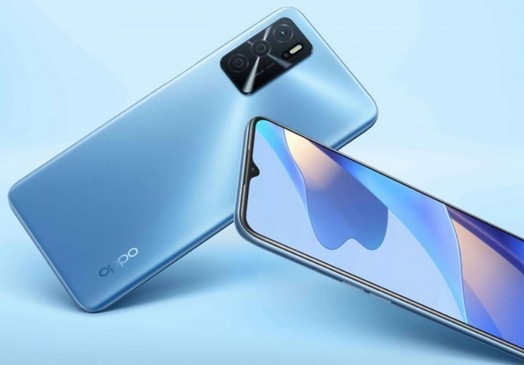 Vorgestelltes Smartphone Oppo A54s mit Helio G35 Prozessor