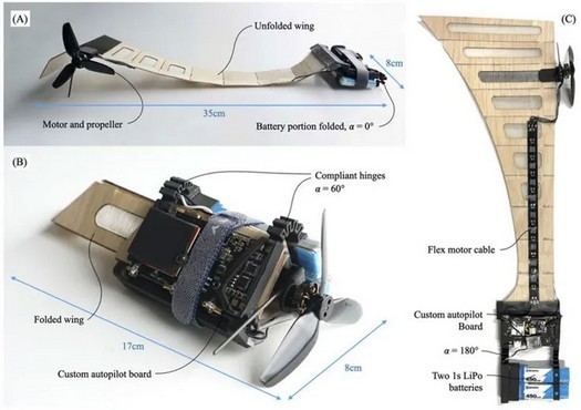 Introdotto un drone flessibile che può essere arrotolato