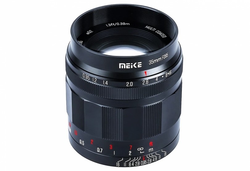 Meike a un nouvel objectif ultra-rapide 35 mm f / 0,95