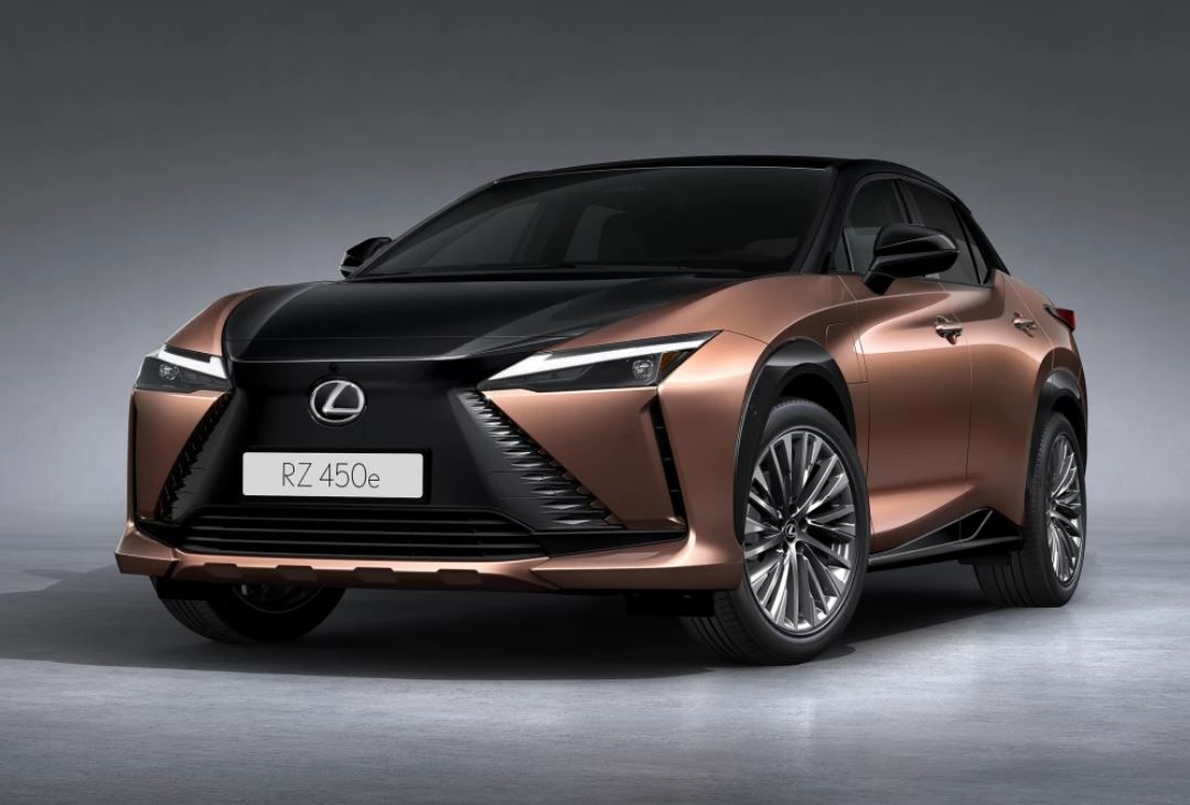 Lexus RZ 450e é o primeiro veículo elétrico da Lexus para mercados globais