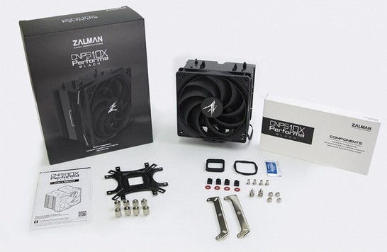 Zalman CNPS10X PerformaBlackプロセッサ冷却システムが導入されました