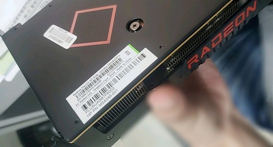 La première photo de la Radeon RX 6600 XT est apparue sur le web