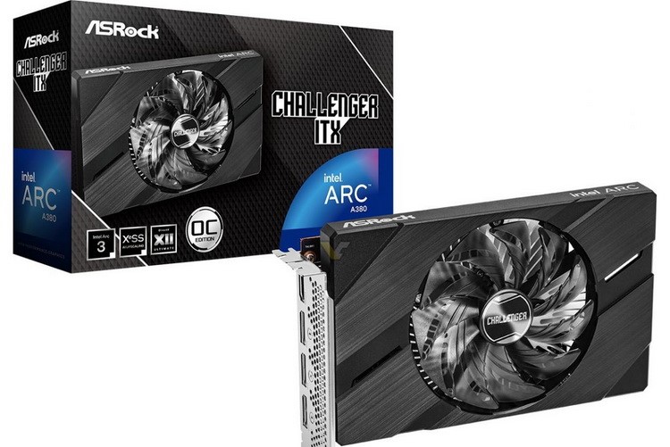 ASRock は Intel Arc A380 グラフィックス カードのバージョンをリリースしました