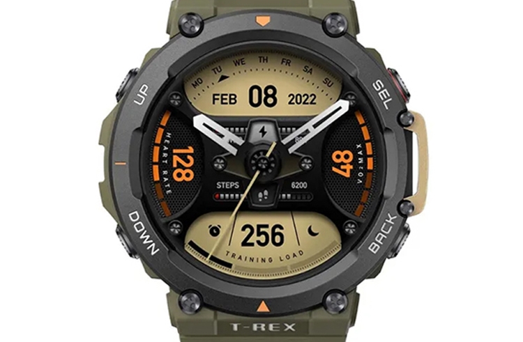 Smartwatch robusto Amazfit T-Rex 2 revelado