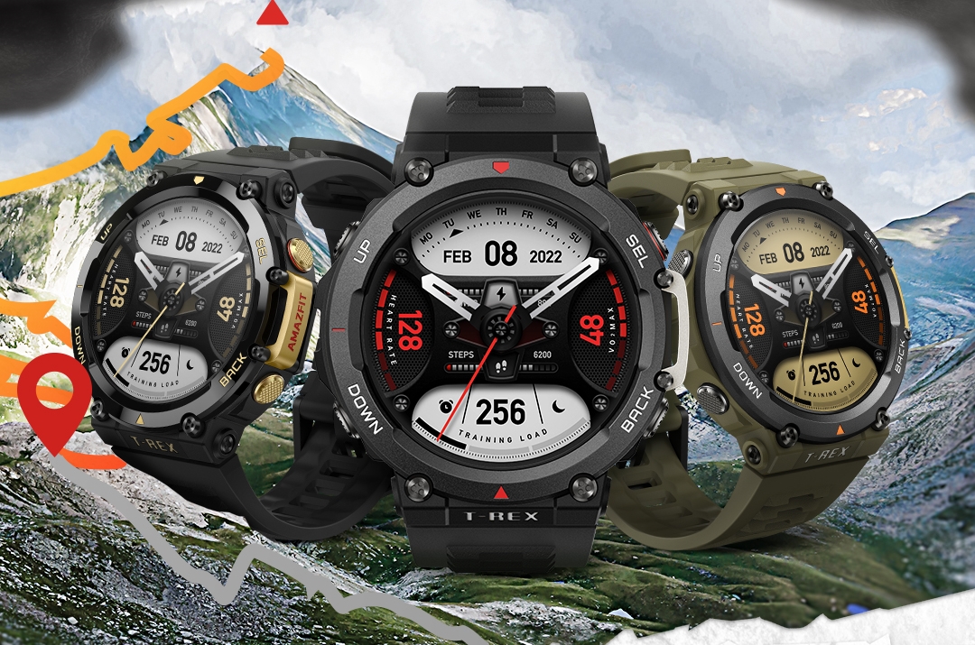 Huami lancia lo smartwatch robusto Amazfit T-Rex 2