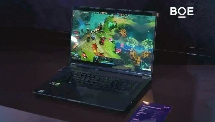 BOE presenta il primo display per laptop a 600Hz al mondo