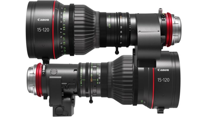 Lente de cinema Canon Cine-Servo 15-120mm T2.95-3.95 anunciada