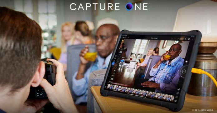 Capture One pour iPad obtient le partage de caméra filaire et sans fil