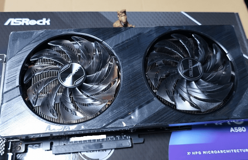La scheda video Intel Arc A580 esiste davvero, come conferma la prima foto