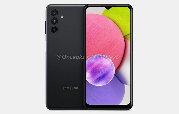 サムスンギャラクシーA04sはHD+画面と5000mAhバッテリーを取得します