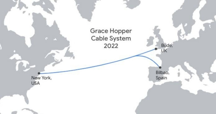 Google lance le câble sous-marin à fibre optique Grace Hopper - Liaison 350 Tbps entre les États-Unis et l'Europe