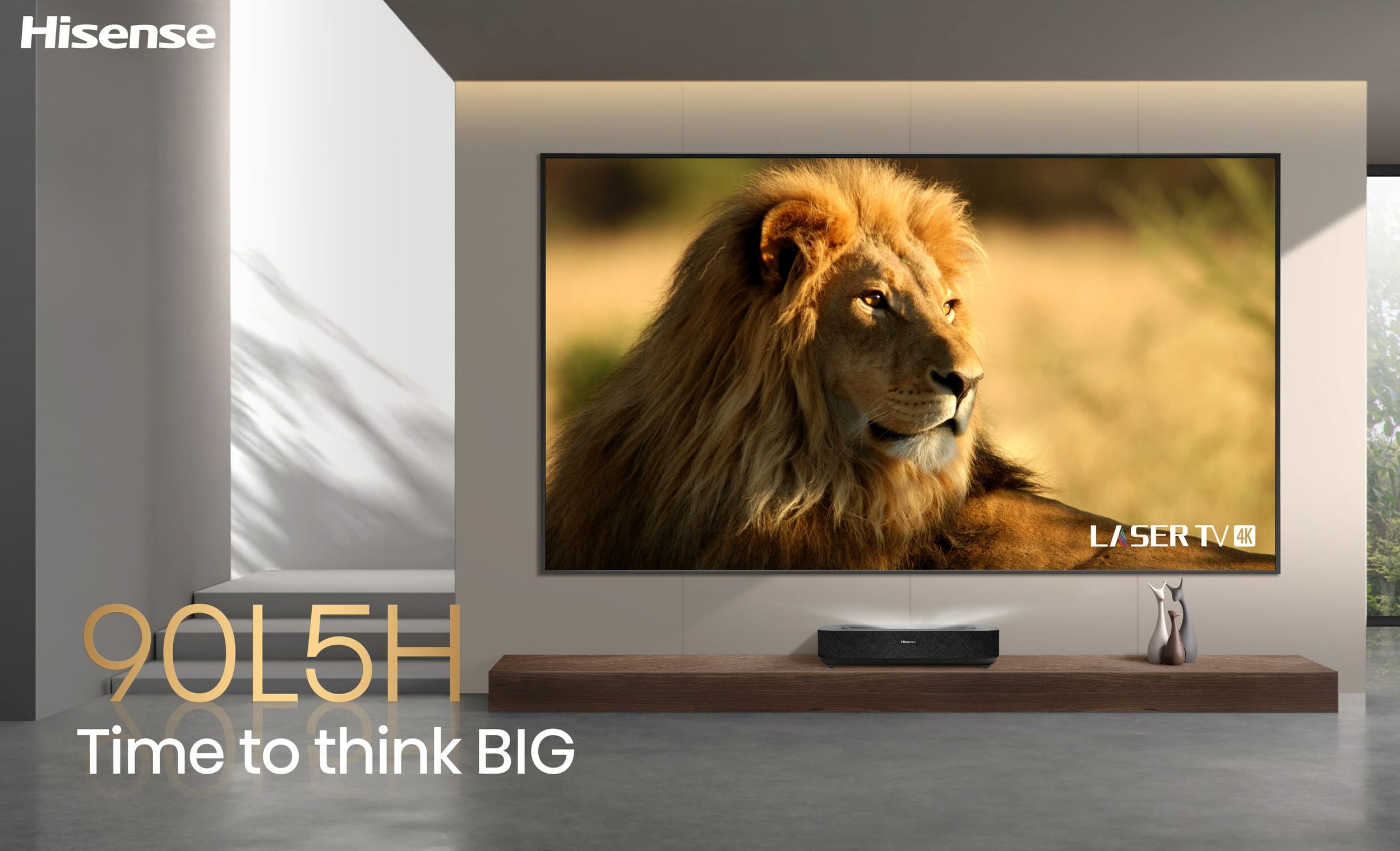 Hisense 90L5H 4K Laser TV vorgestellt