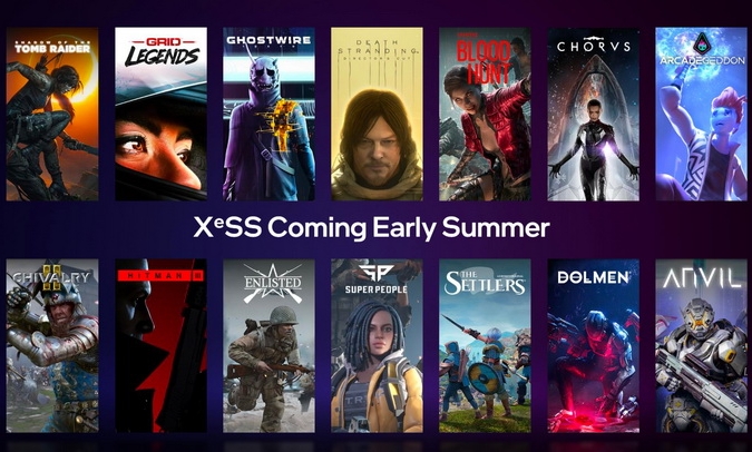 O lançamento da tecnologia Intel XeSS ocorrerá não antes deste verão