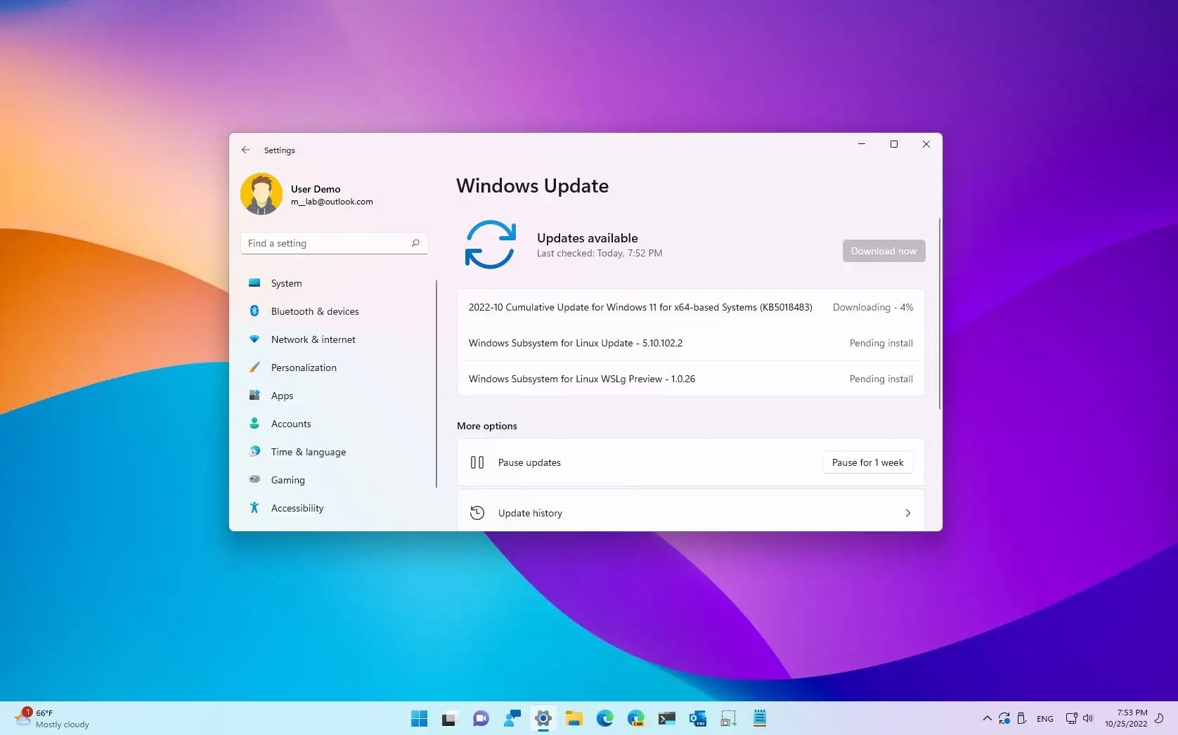 Windows 11용 업데이트 KB5018496(빌드 22621.755)