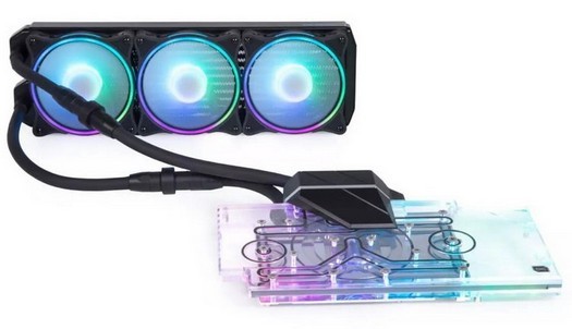 Alphacool svela il sistema di raffreddamento a liquido Eiswolf 2 AIO per GeForce RTX 3080 e RTX 3090, che può essere modificato