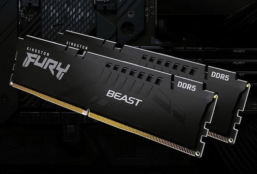 Kingston, 최대 5200MHz의 FURY Beast DDR5 메모리 출시