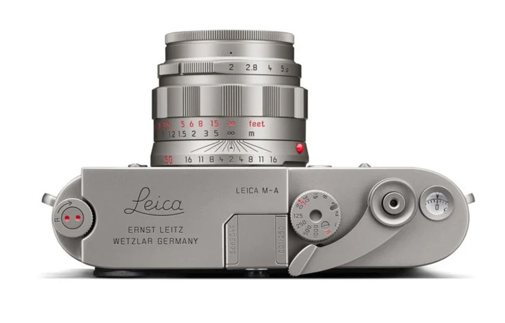 Presentata la fotocamera a pellicola Leica M-A Titan