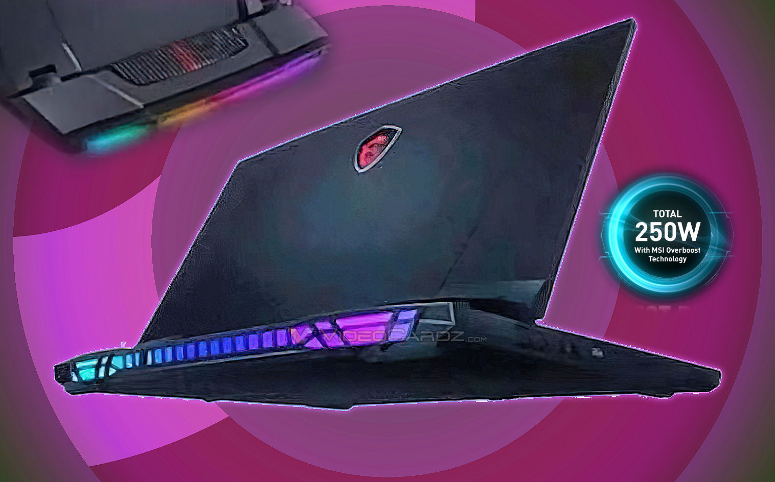 MSI bringt Alder Alake-HX Powered Alder Alake-HX Super Powerful Titan GT77 Gaming Laptop mit Quad-Lüftern auf den Markt